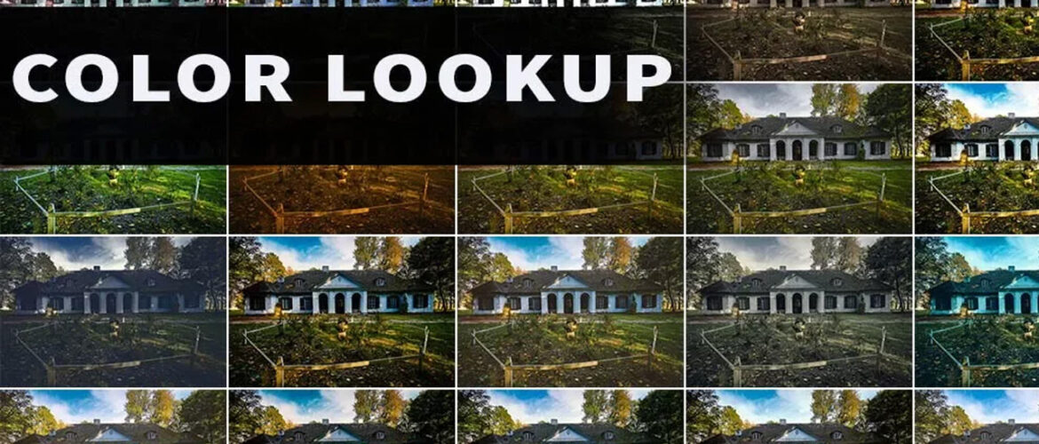 Zmiana kolorystyki zdjęć przy użyciu funkcji Color Lookup