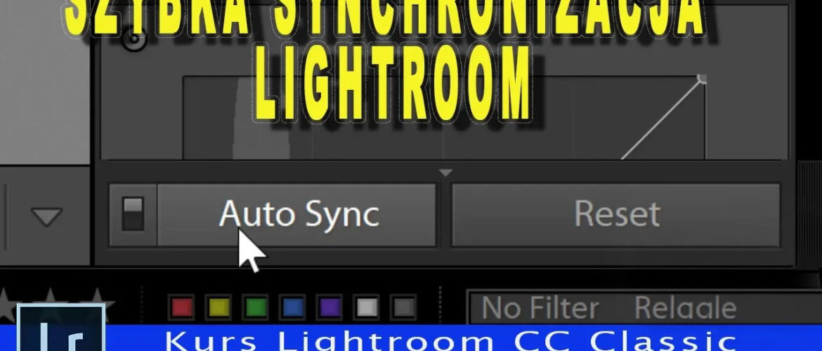 Auto synchronizacja w Lightroom