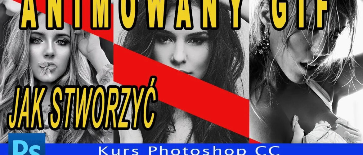 animowany gif w photoshop