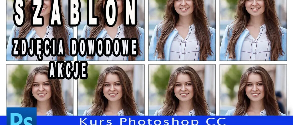 Szablon zdjęć paszportowych w Photoshop