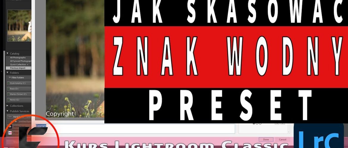 zarządzanie presetami Lightroom