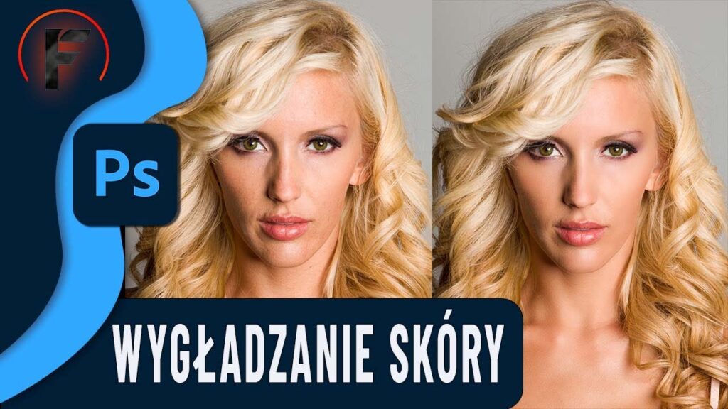 wygładzanie skóry w Photoshopie