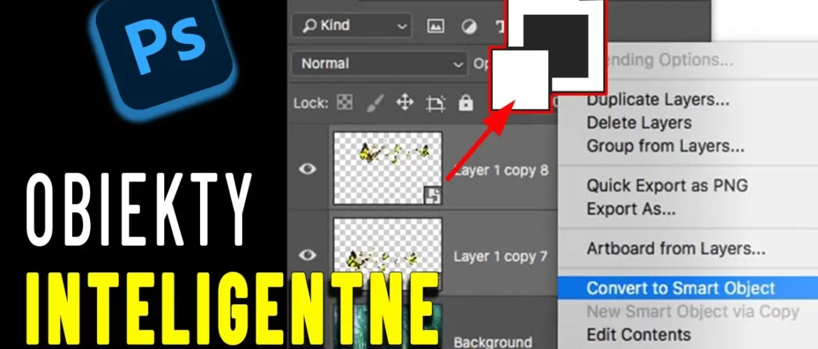 Obiekty inteligentne w Photoshopie