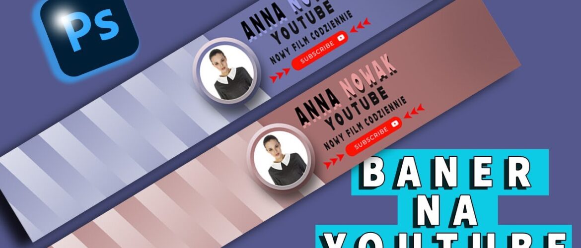 Profesjonalny baner YouTube